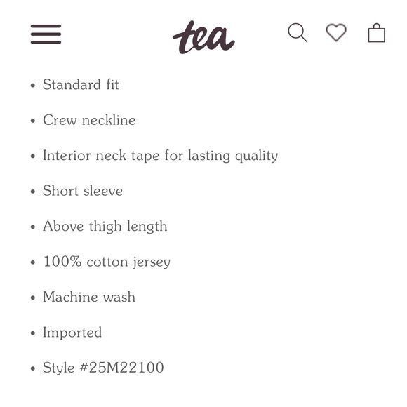 Tea Collection Shark Bite Beach Graphic Tee Size 7 - Picture 8 of 9